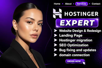 design hostinger website redesign hostinger seo bluehost openclaw hostinger SMTP