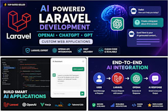 build php laravel web application
