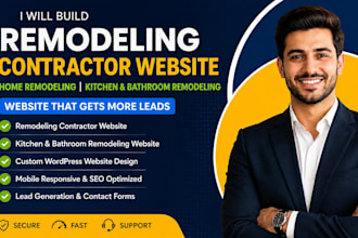 design construction website remodeling contractor website that gets more leads