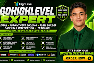 gohighlevel email appointment booking form builder calendar integration tracking