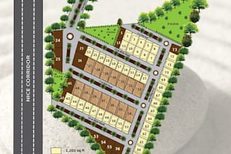 design a custom real estate, property location map or neighborhood map