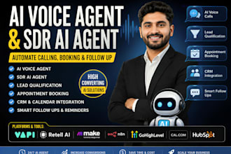 do ai sdr ai receptionist with bland ai appointment booking vapi ai voice agent