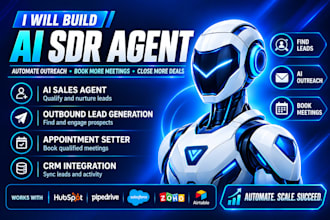 crm dev ai sdr agent ai sales agent outbound lead generation appointment setter