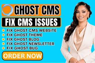 fix ghost cms website, ghost theme, ghost blog, ghost newsletter, ghost bug