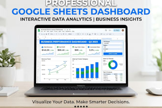 create google sheets dashboards