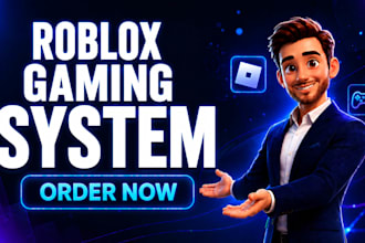develop your roblox game, map, world, and 3d assets