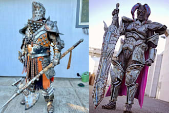 cosplay sewing pattern evafoam wearable armor cosplay creation costume pepakura