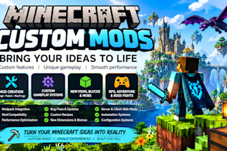 create minecraft neoforge,forge,fabric mod, minecraft plugin developer