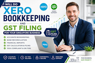 do xero bookkeeping and gst filing for your singapore business
