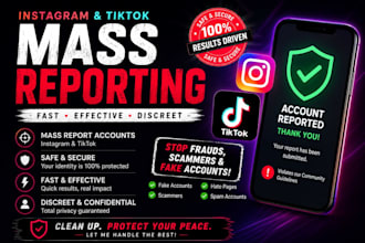 ig ,twitter banning bot, facebook report, harassing post, tiktok ban,mass report