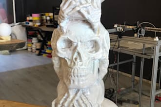 3d print museum quality fantasy miniatures, detailed sculptures lattice art