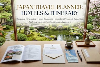 be your japan travel planner airbnb, hotels, booking and itinerary