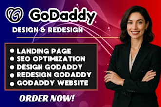 godaddy website design godaddy website redesign develop godaddy website design