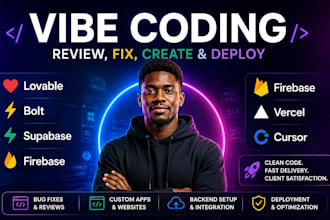 build, fix, or customize your website, web app, and firebase
