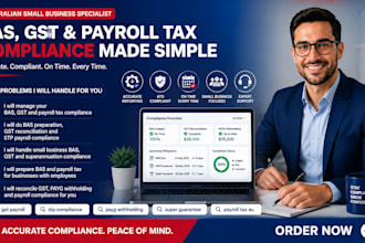 do bas preparation, gst reconciliation, stp payroll compliance reconcile payg