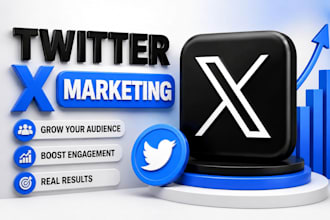 manage your x twitter account and fast organic x growth