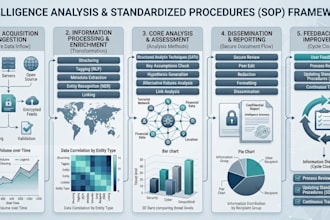 write professional intelligence analysis report
