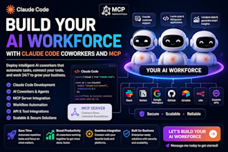build your ai workforce with claude code coworkers and mcp