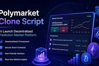build a blockchain prediction market website with web3 integration