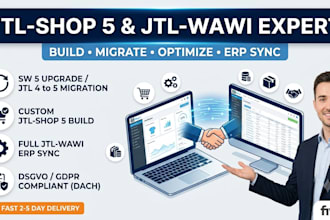 build, customize, or migrate your jtl shop 5 and jtl wawi
