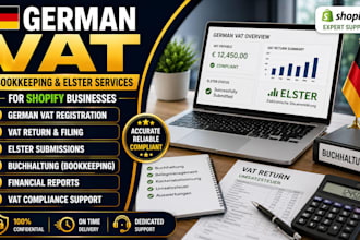 german vat bookkeeping elster buchhaltung vat return germany vat for shopify