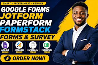 create google forms paperform jotform formstack forms survey