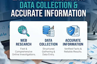 do data collection and internet research