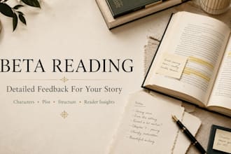 beta read your fiction manuscript and provide detailed feedback
