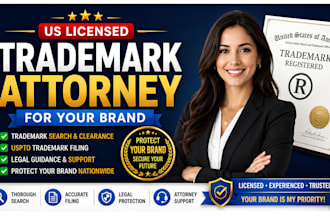 be your US licensed trademark attorney for your brand