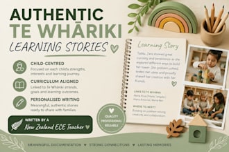 write authentic learning stories