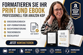 formatieren sie ihr print und ebook professionell fur amazon KDP