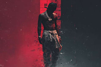 design rap, trap, hip hop album, mixtape, single or ep cover for you