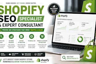 be your shopify SEO specialist and expert consultant