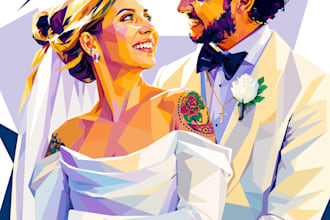 create a pop art in wpap style