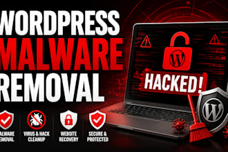 do wordpress malware removal recover hacked website