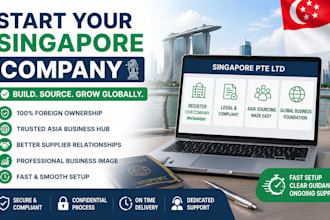help ecommerce sellers register singapore pte ltd for asia sourcing
