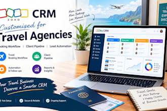 customize zoho crm for travel agencies with booking workflow and client pipeline