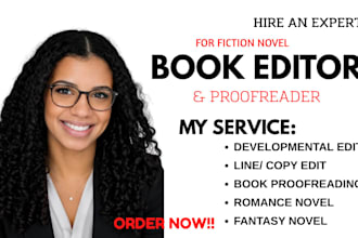 line editing proofread fantasy romance romantasy cozy fantasy dark fantasy novel