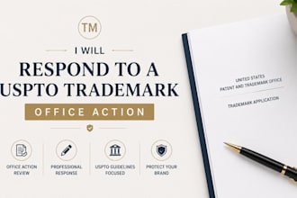 respond to a uspto trademark office action