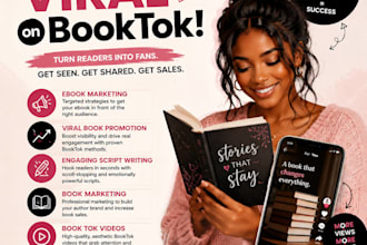 do booktok promotion, ebook marketing ,tiktok book promotion