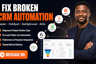 setup attio crm hubspot pipedrive monday crm automation zapier integration
