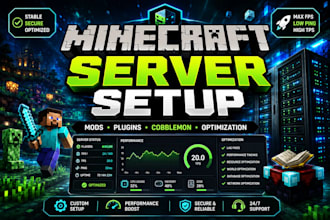 create fix optimize minecraft modpack parworld server setup cobblemon neoforge