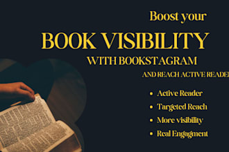 boost your book visibility with bookstagram and reach active readers