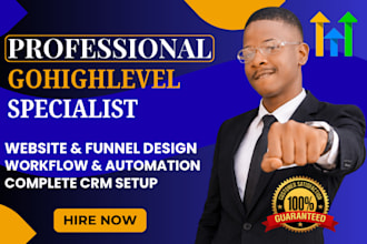 setup gohighlevel automation,  gohighlevel funnel, ghl funnel, gohighlevel crm