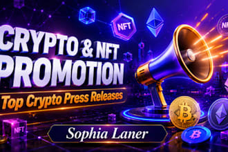 promote your crypto or nft project with top crypto press releases