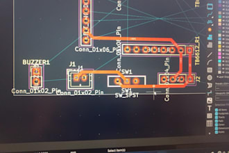 design a professional pcb in kicad with schematic and gerber files