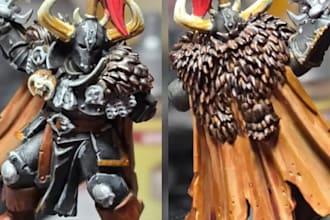 3d model print and paint action figure warhammer miniature anime figurine stl