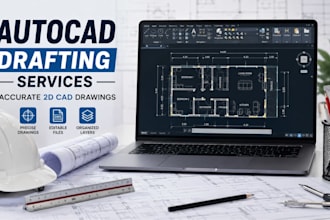 convert sketch to autocad floor plan, blueprint, house plan drawing
