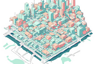 design modern flat, linear, and hand drawn vector map illustrations