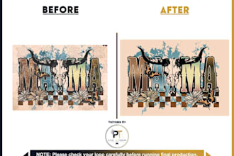 do vector conversion, and branding